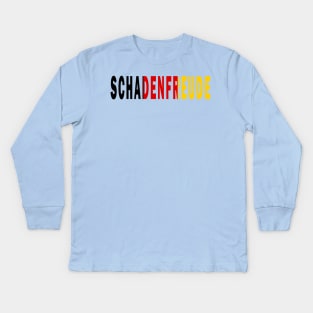 Schadenfreude Kids Long Sleeve T-Shirt